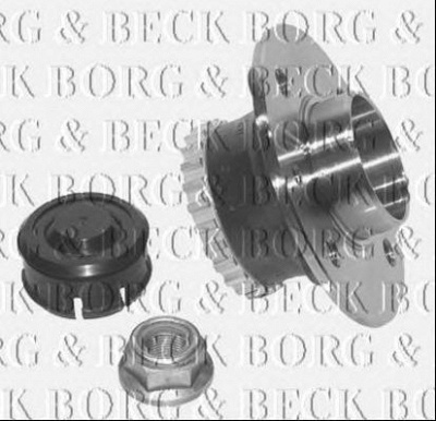 BORG & BECK bwk796 -  Комплект подшипника ступицы колеса